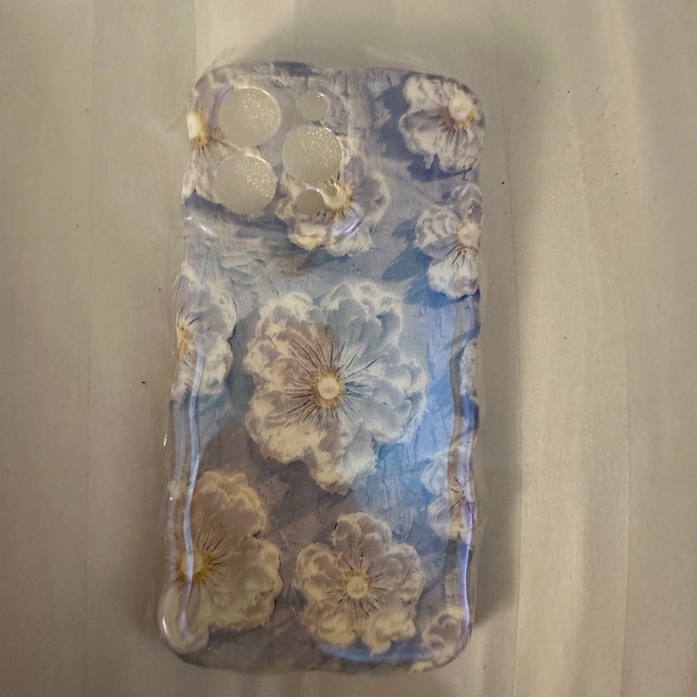 Floral Blue Phone Case
